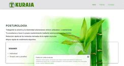 Desktop Screenshot of posturologiakuraia.com